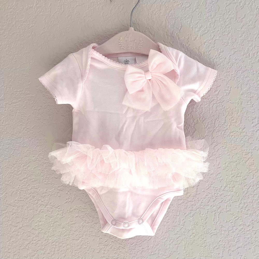 FAO Newborn Baby Ruffle Dressy Onesie
